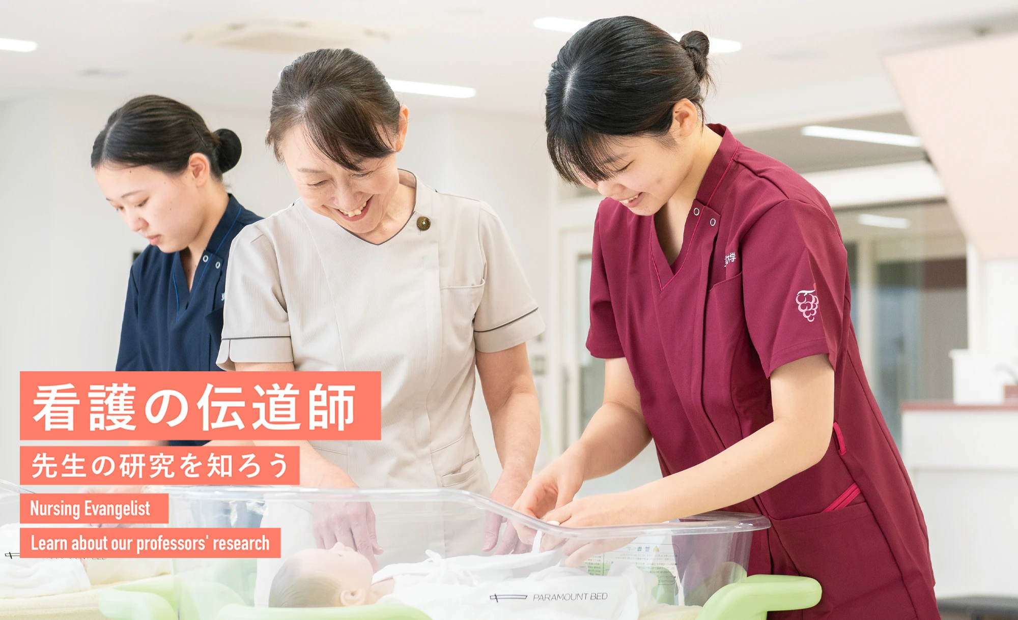 看護の伝道師先生の研究を知ろう